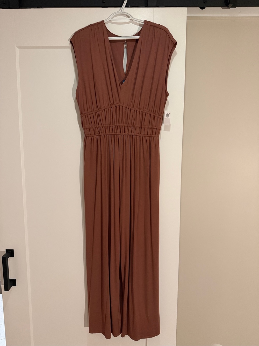 Old Navy Dusty Rose/Brown Color Sleeveless Jumpsuit NWT